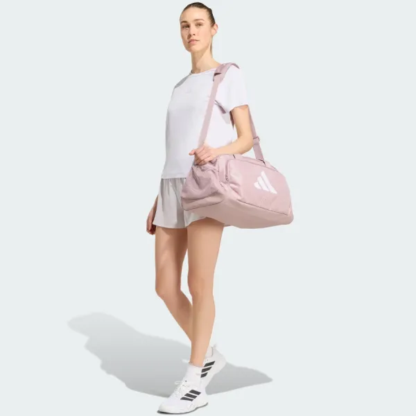 Túi Trống Nữ Adidas Defender S Women's Duffel Bag KQ5167 Màu Hồng Pastel