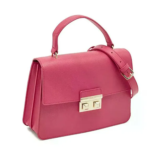 Túi Xách Nữ Furla Bella Medium Top Handle Cabernet Màu Đỏ