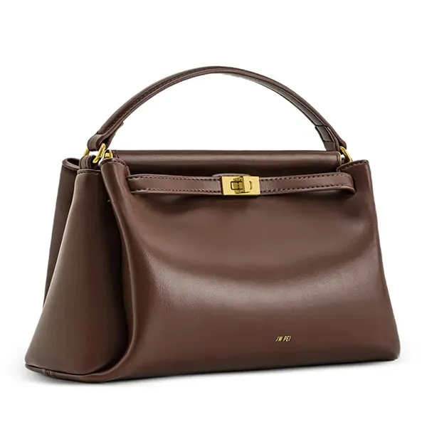 Túi Xách Tay Nữ JW Pei Carmen Top Handle Bag - Reddish Brown Màu Nâu