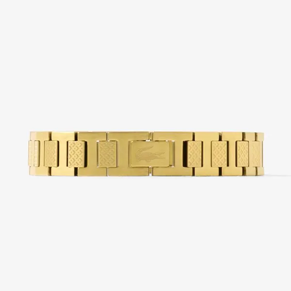 Vòng Đeo Tay Nam Lacoste Metropole Bracelet JL025B - GOLD Màu Vàng Gold