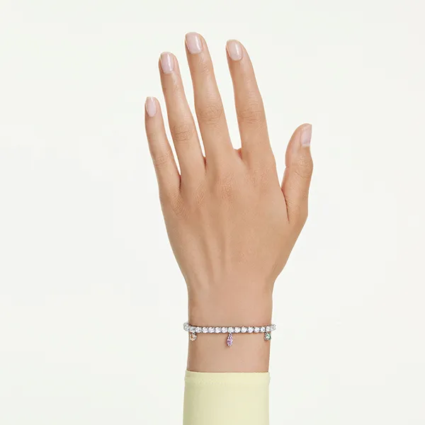 Vòng Đeo Tay Nữ Swarovski x Ariana Grande Bracelet 5742463 Màu Bạc