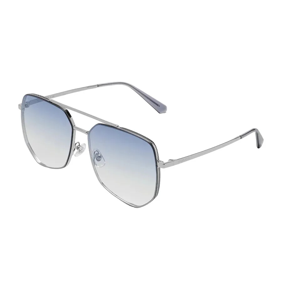 LOUIS VUITTON Sunglasses LV Rise Square Z1826E Silver Green