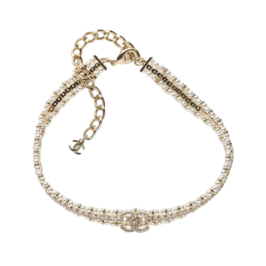 Louis Vuitton LV Floragram Bracelet White Metal & Resin. Size One Size