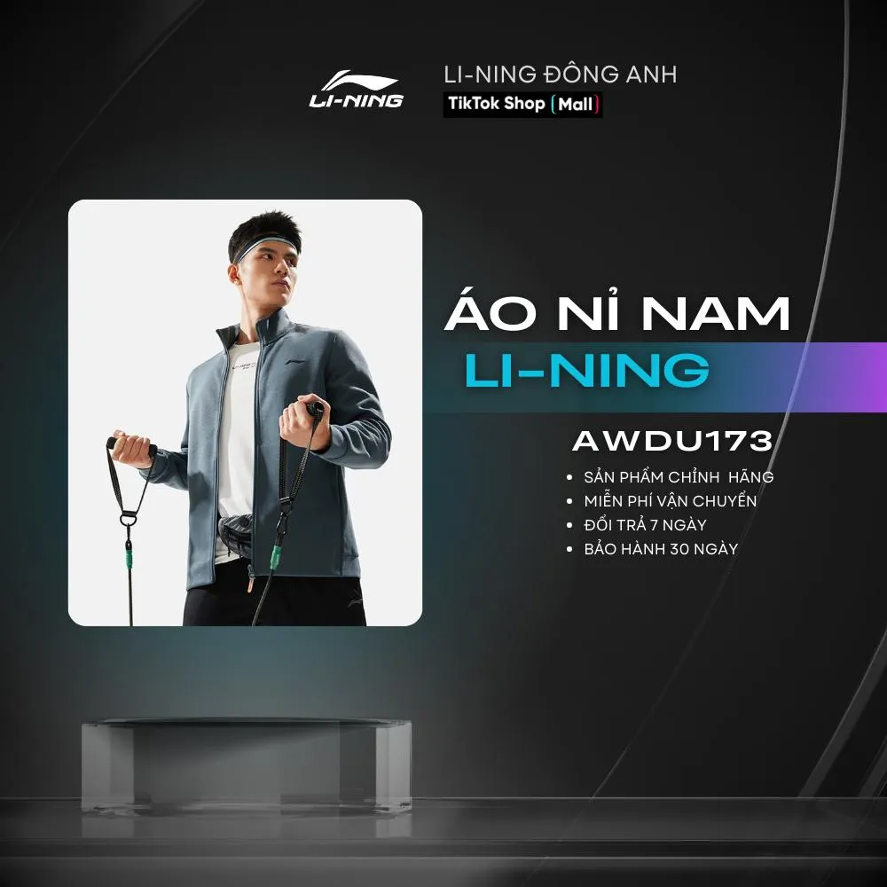 Áo nỉ Nam Li-Ning AWDU173-4V AWDU173-4VS