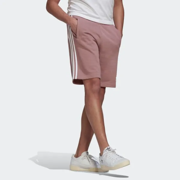 Bộ Đồ Xuân Hè Nam 3 Sọc Adicolor Classics - Áo Phông Cổ Thuyền & Quần Short Thời Trang, 100% Cotton, Màu Wonder Oxide từ Adidas