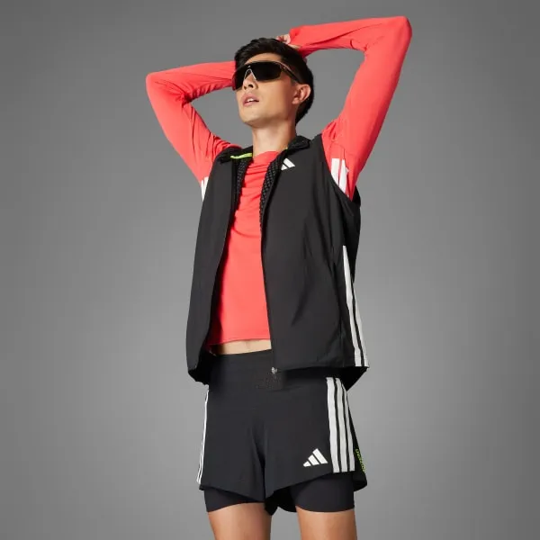 Quần short Nam chạy bộ 2 trong 1 Adizero Gel Pocket JD4202-S