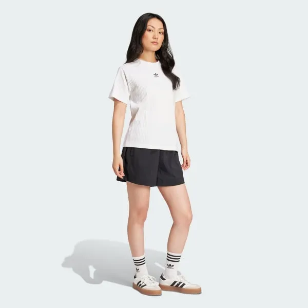 Áo Thun Nữ Gân To Bản Essentials JD1493-XS