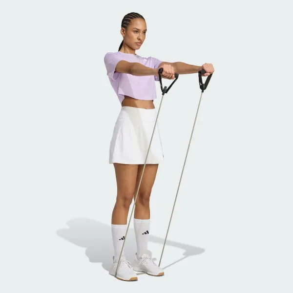 Áo Thun Nữ Tập Luyện Dáng Boxy Train Essentials JY4561-XS