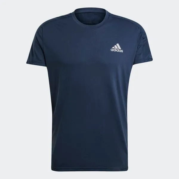 Bộ Đồ Thể Thao Nam Own The Run - Áo Thun Phản Quang & Quần Short Thoáng Khí, Chất Liệu 100% Polyester Tái Chế, Đẳng Cấp Adidas