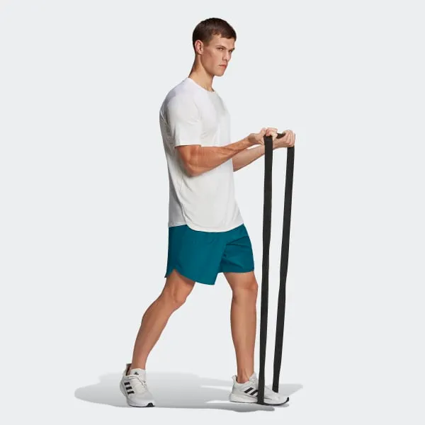 Bộ Đồ Tập Huấn Luyện Nam Adidas Legacy Teal - Áo Thun & Quần Short Slim Fit Thấm Hút Mồ Hôi AEROREADY, Thoải Mái Di Chuyển