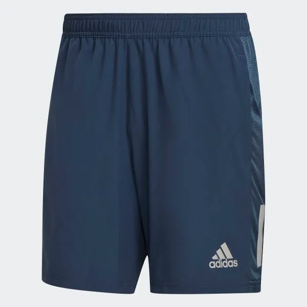 Bộ Đồ Thể Thao Nam Own The Run - Áo Thun Phản Quang & Quần Short Thoáng Khí, Chất Liệu 100% Polyester Tái Chế, Đẳng Cấp Adidas
