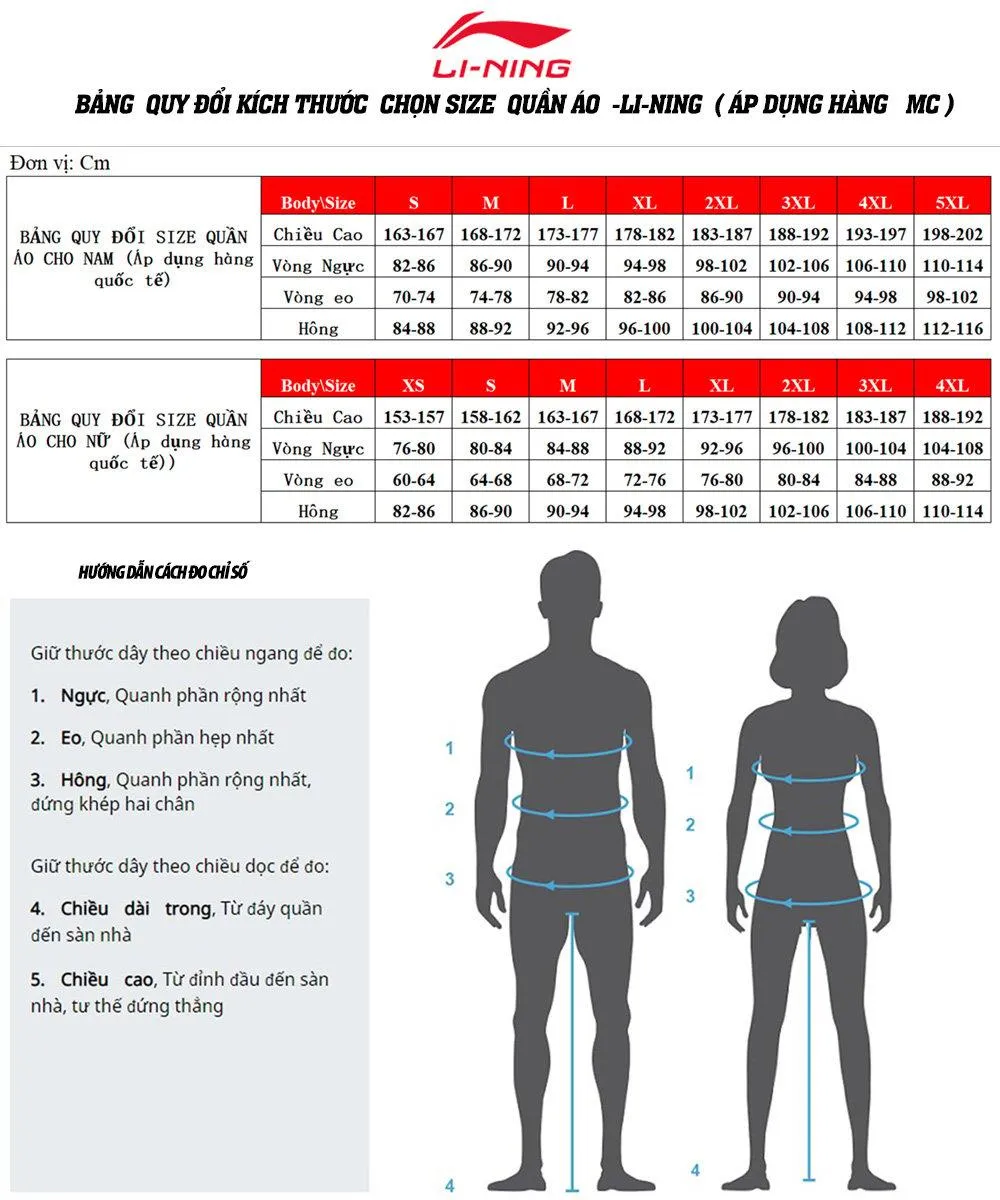 Áo Len Nam Và Nữ Li-Ning P-AMVV027-2V P-AMVV027-2VS