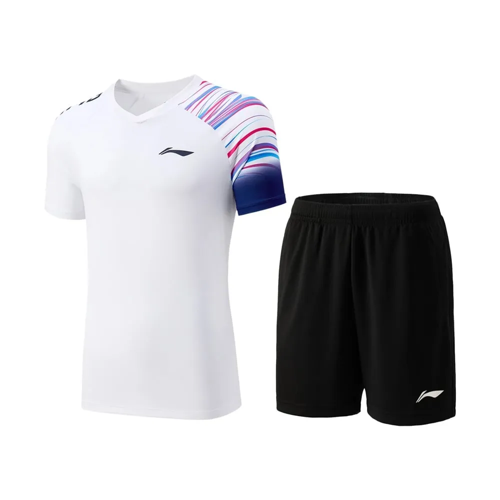 Bộ quần áo cầu lông Nam và Nữ Li-Ning P-AATV045-2V P-AATV045-2VXS