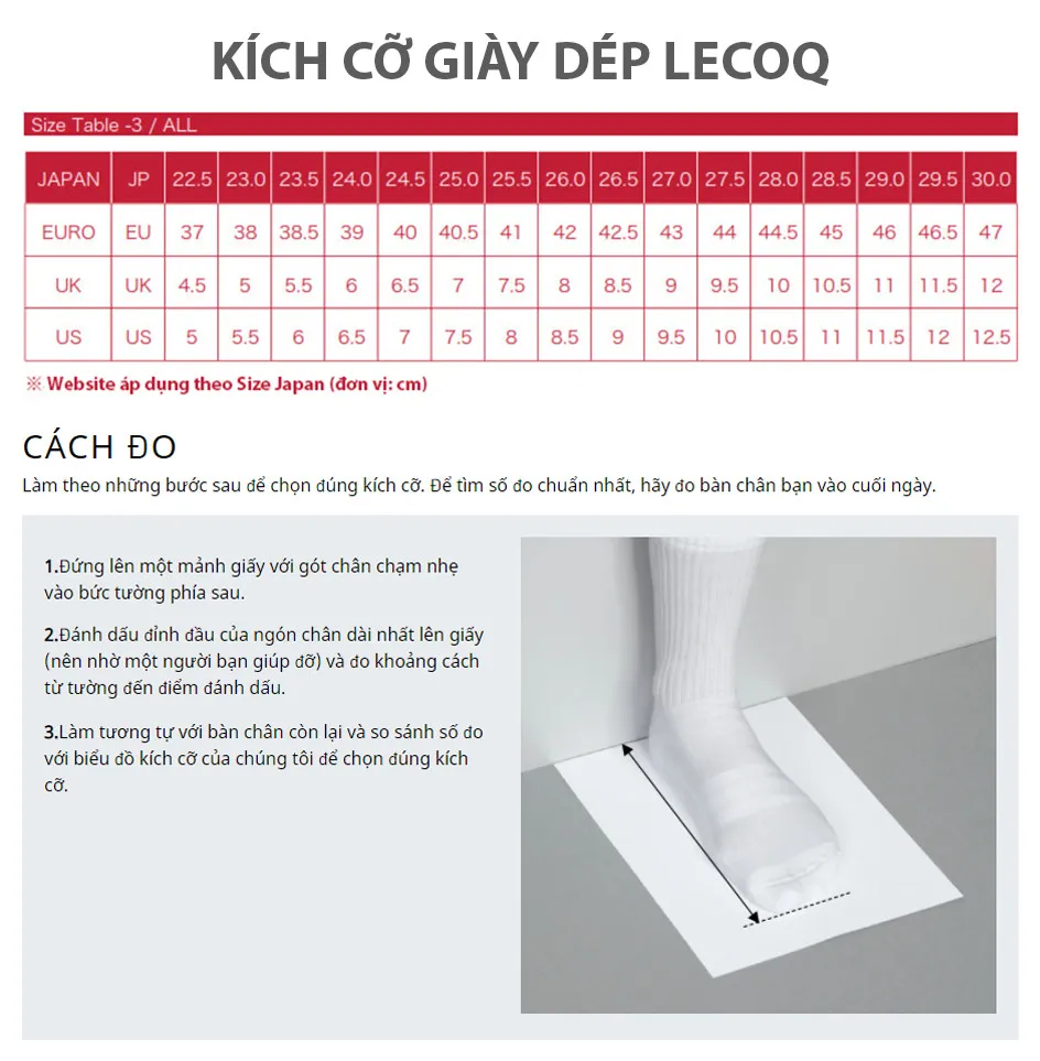 Giày thời trang thể thao le coq sportif nữ QL3VJC03BK ql3vjc03bk-22.5