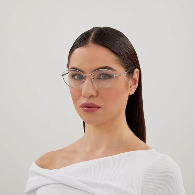 Gọng Kính Nữ Gucci GG1699O 004 Màu Bạc