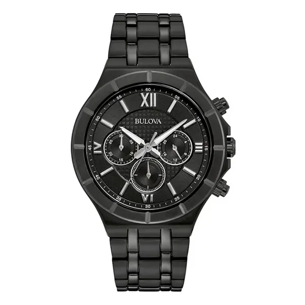 Đồng Hồ Nam Bulova Men Classic 98A242 Màu Đen