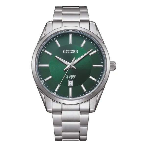 Đồng Hồ Nam Citizen Quartz BI1031 51Z Mặt Xanh Lá