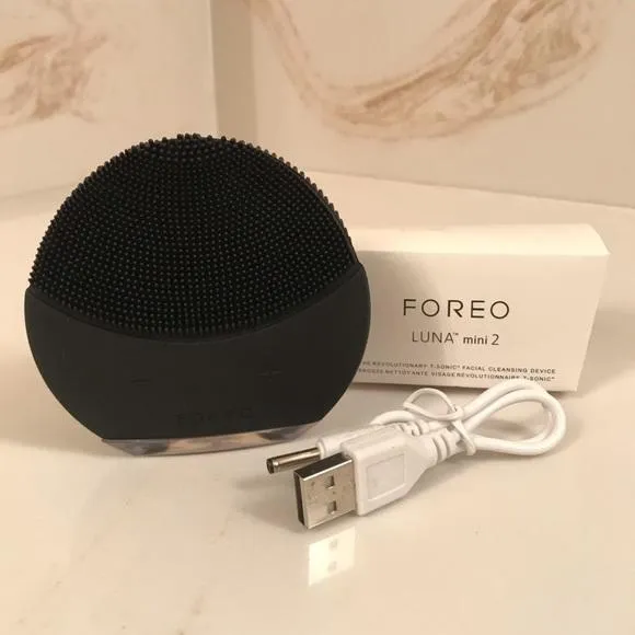 Máy Rửa Mặt Foreo Luna Mini 2 (Đen - Black Midnight) - Máy rửa mặt - Vua Hàng Hiệu