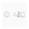 Khuyên Tai Swarovski Swan Lake Pierced Earring Jackets White Rhodium Plated 5379944 Hình Thiên Nga-1