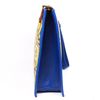 Túi Versace Medusa Wristlet Cluch Folder Blue Yellow Leather Zip Case Bag Màu Vàng Xanh-1