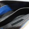 Túi Versace Medusa Wristlet Cluch Folder Blue Yellow Leather Zip Case Bag Màu Vàng Xanh-5