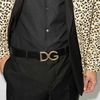 Thắt Lưng Dolce & Gabbana DG Logo-Plaque Buckle Belt Màu Đen-3