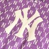 Áo Nỉ Sweater MLB Monogram Overfit Sweatshirt New York Yankees 3AMTM0614-50LDD Màu Tím Size XS-6