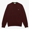 Áo Len Lacoste Men's V-Neck Organic Cotton Sweater Màu Đỏ Mận Size S-5