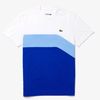 Áo Phông Lacoste Sport Ultra-Light Colourblock Cotton Tennis T-shirt White / Blue-5