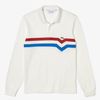 Áo Polo Dài Tay Lacoste Men's Made In France Regular Fit Polo Màu Trắng Size M-4