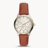 Đồng Hồ Nữ Fossil Modern Sophisticate Multifunction Brown Leather Watch BQ3408
