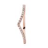 Nhẫn Nữ Pandora Sparkling Wishbone Ring Màu Vàng Hồng Size 54-3