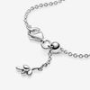 Vòng Đeo Tay Nữ Pandora Heart Family Tree Chain Bracelet Màu Bạc-4