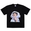 Áo Phông Acmé De La Vie ADLV Baby Face Short Sleeve T-Shirt Black Astronaut Màu Đen Size 1