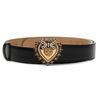 Thắt Lưng Dolce & Gabbana Women's Devotion Buckle Belt BE1316-AK861-80999 Màu Đen