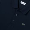 Áo Polo Men's Lacoste Sleeved Ribbed Collar Shirt Cotton Màu Xanh Navy Size XS-4