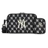 Túi Đeo Chéo MLB Monogram Jacquard Mini Crossbody Bag New York Yankees 3ACRS022N-50BKS Màu Đen-1