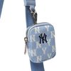 Túi Đeo Chéo MLB Monogram Jacquard Mini Crossbody Bag New York Yankees 3ACRS022N 50BLL Màu Xanh-6