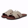 Dép Hermès Izmir Sandal Màu Be Lót Nâu Size 39.5-5