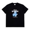 Áo Phông Acmé De La Vie ADLV Blue Teddy Bear Short Sleeve T-Shirt Black Màu Đen Size 1