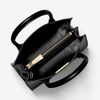 Túi Xách Michael Kors Mercer Medium Black Pebble Leather Messenger Crossbody Handbag Màu Đen-1
