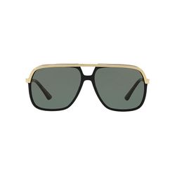 Kính Mắt Gucci Sunglasses Black / Gold GG0200S 001