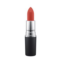 Son MAC Powder Kiss Lipstick Màu 316 Devoted To Chili Đỏ Gạch