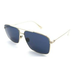Kính Mát Dior Sunglasses Dior Stellaire 3S J5GKU 57-13-145 Gold / Blue Avio Màu Xanh Blue