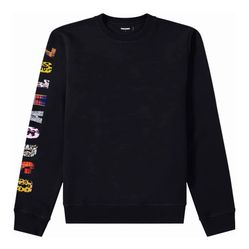 Áo Nỉ DSquared2 Sweatshirts For Men Màu Đen Size XS