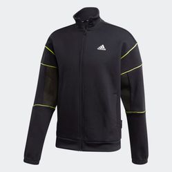 Áo Khoác Adidas Must Haves Primeblue Track Jacket FR7153 Màu Đen