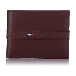 Ví Nam Tommy Hilfiger Leather Wallet 31TL22X062 Màu Nâu Đỏ