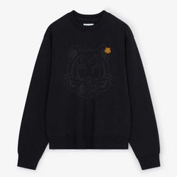 Áo Nỉ Kenzo K-Tiger Sweatshirt Màu Đen Size M