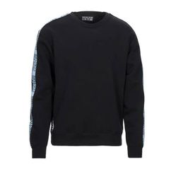 Áo Nỉ Versace Jeans Sweatshirts In Black Màu Đen Size S