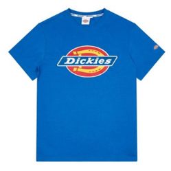 Áo Thun Dickies Classic Logo Print Short Sleeve Blue DK008732CLB